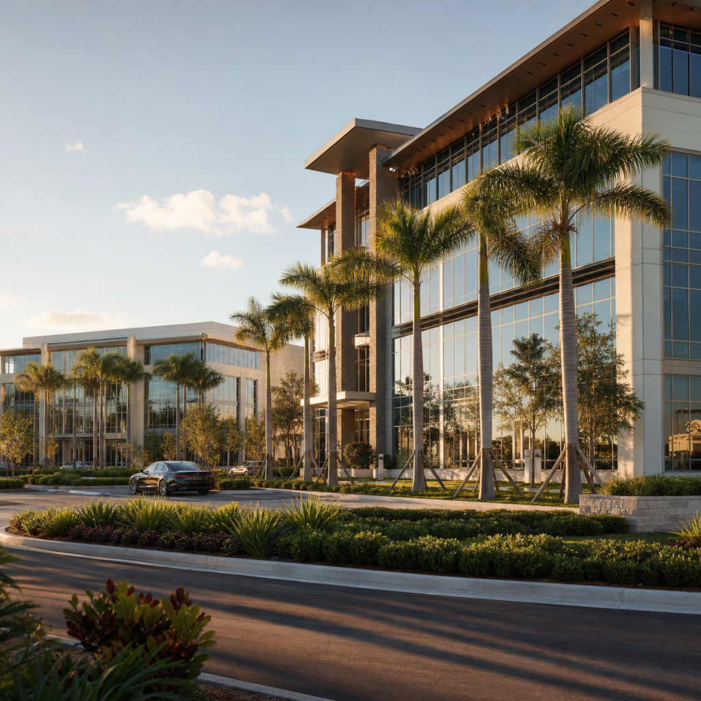 Commercial real estate in (Lee County) Fort Myers and (Collier County) Naples, Florida. 