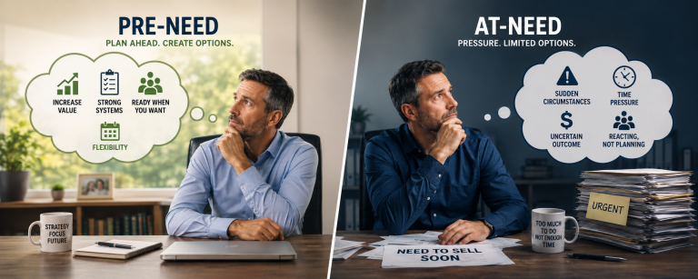 Pre-Need vs. At-Need: When Should a Business Owner Start Planning to Sell?
