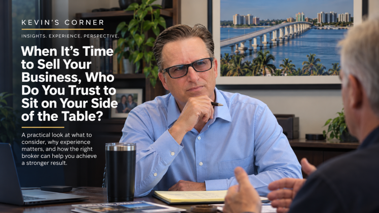 When It&rsquo;s Time to Sell Your Business, Who Do You Trust to Sit on Your Side of the Table?